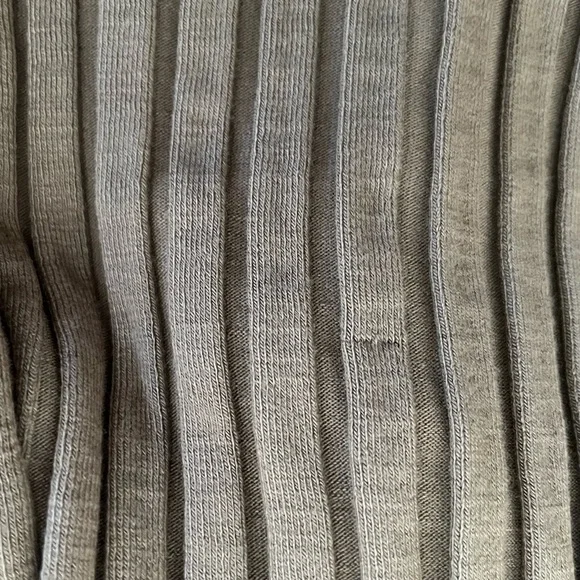 Oak and Fort Ribbed Midi Pencil Skirt-Large - Picture 7 of 7